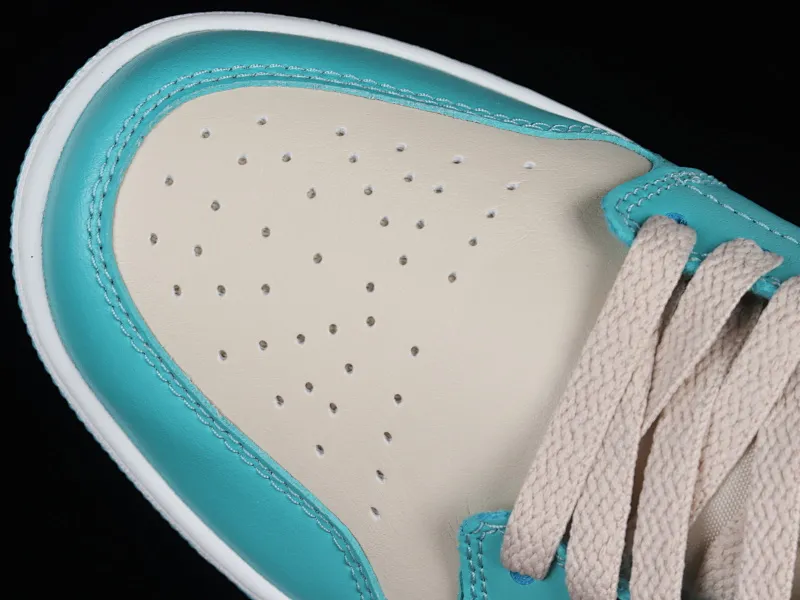 All categories Air Jordan Jordan series basketball shoes Air Jordan 1 Low G version pure original Air Jordan 1 Low AJ1 Joe 1 Tiffany green low-top basketball shoes DC0774-131